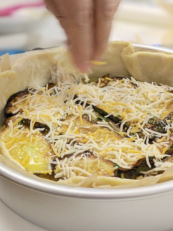 Rustic Zucchini Pie
