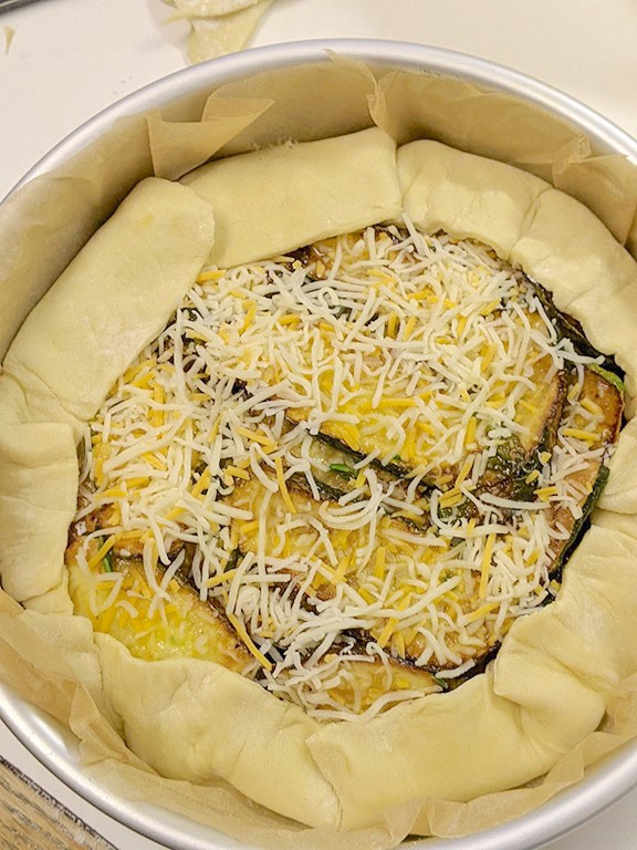 Rustic Zucchini Pie
