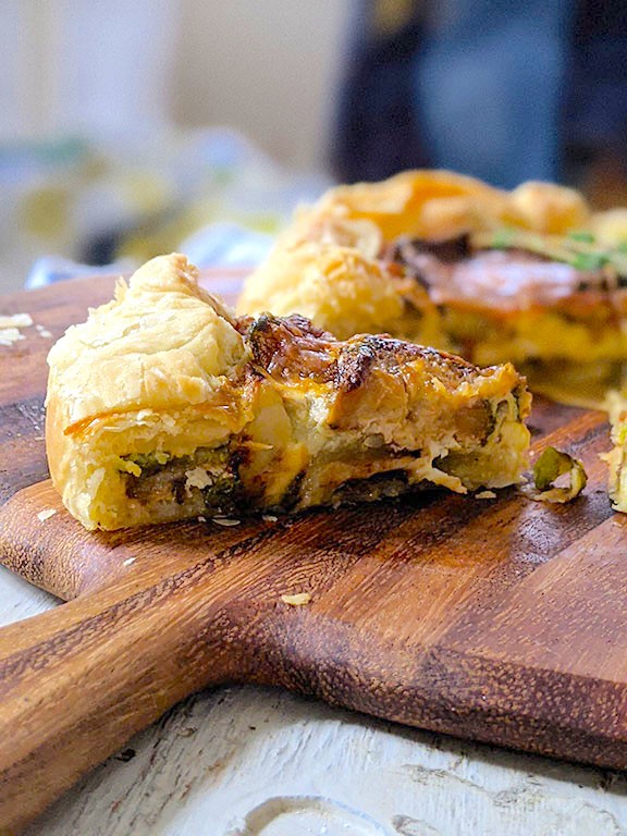 Rustic Zucchini Pie