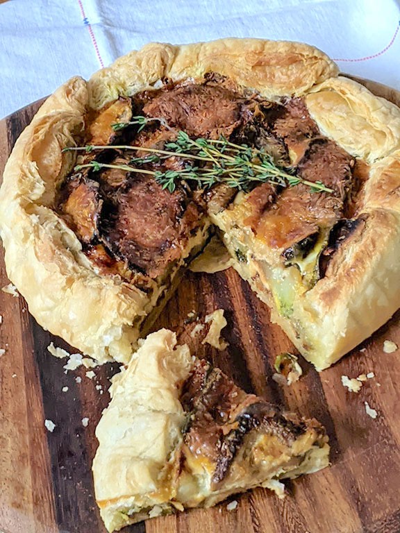 Rustic Zucchini Pie