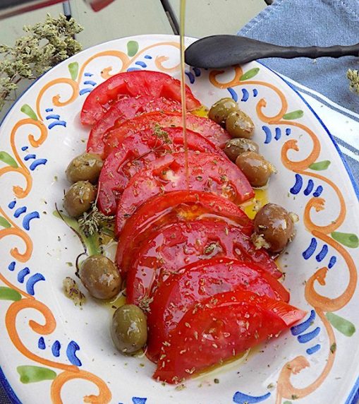 sicilian tomato salad